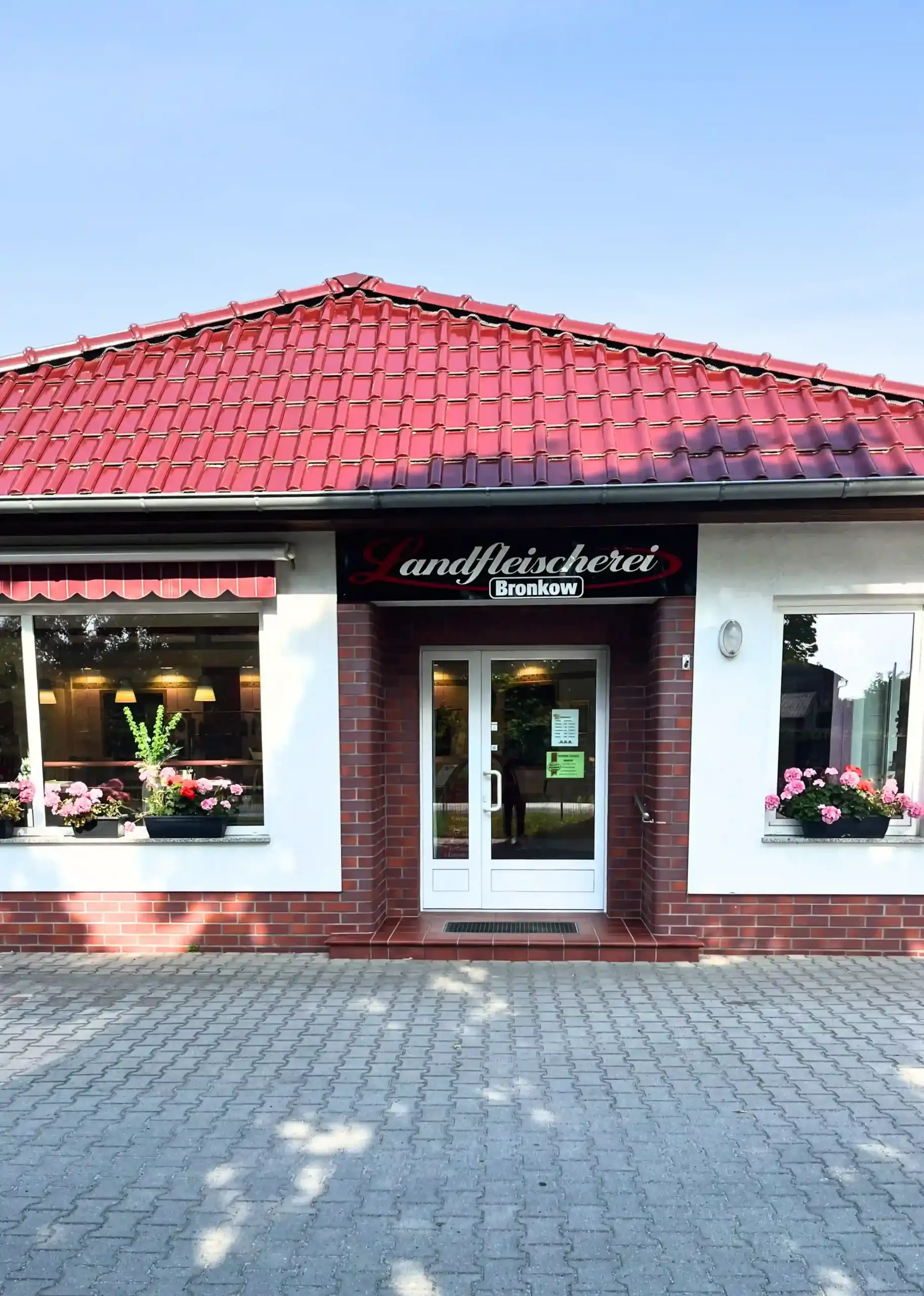 WT Fleischerei-Bronkow-Ladenfront